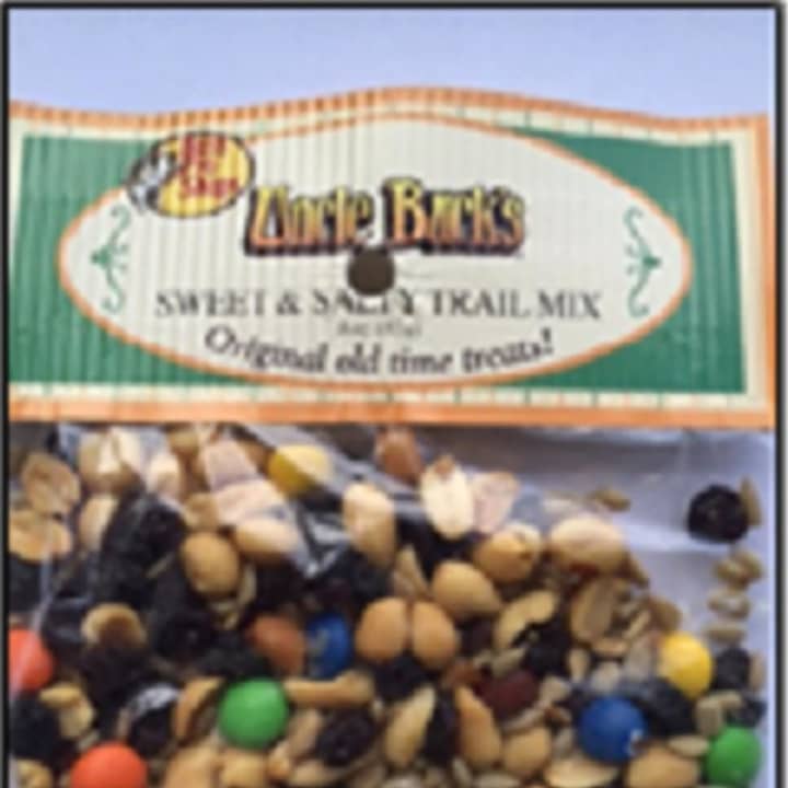 Certain bags of Uncle Bucks Sweet &amp; Salty Trail Mix, which is sold nationwide at Bass Pro Shops, are being recalled because of possible listeria contamination.