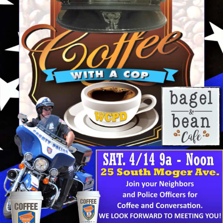Coffee with a Cop will be held in Mount Kisco over the weekend.