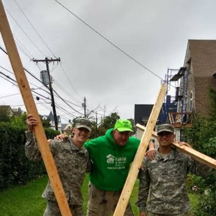 Habitat for Humanity was assisted by West Point cadets over the weekend