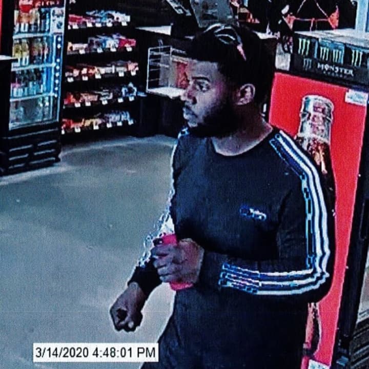 A man is wanted for his role in a hit-and-run crash at Home Depot in Commack.