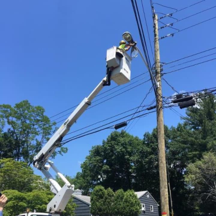 Clarkstown is converting its streetlights to modern, energy efficient LED fixtures.