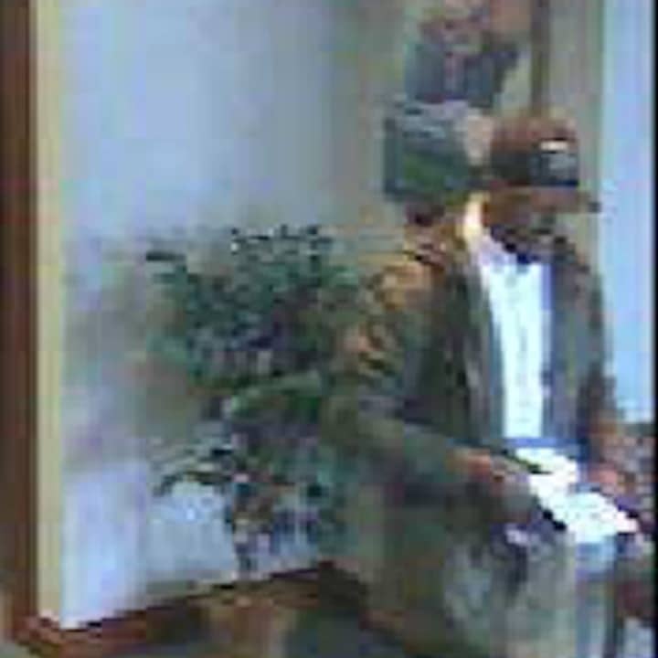 An image of the man accused of taking thousands of dollars from a Wayne bank Tuesday.