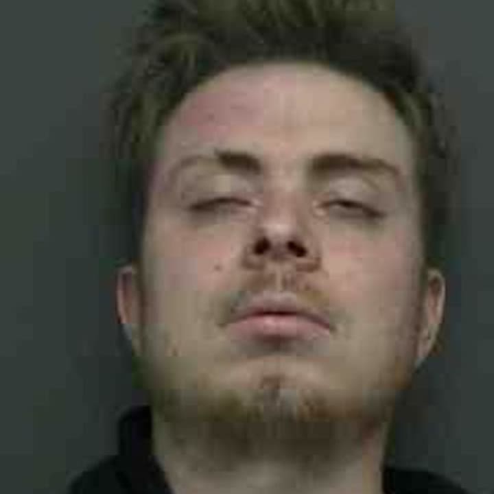 Andrew Verhille of New Windsor was charged with driving while on drugs following a traffic accident.