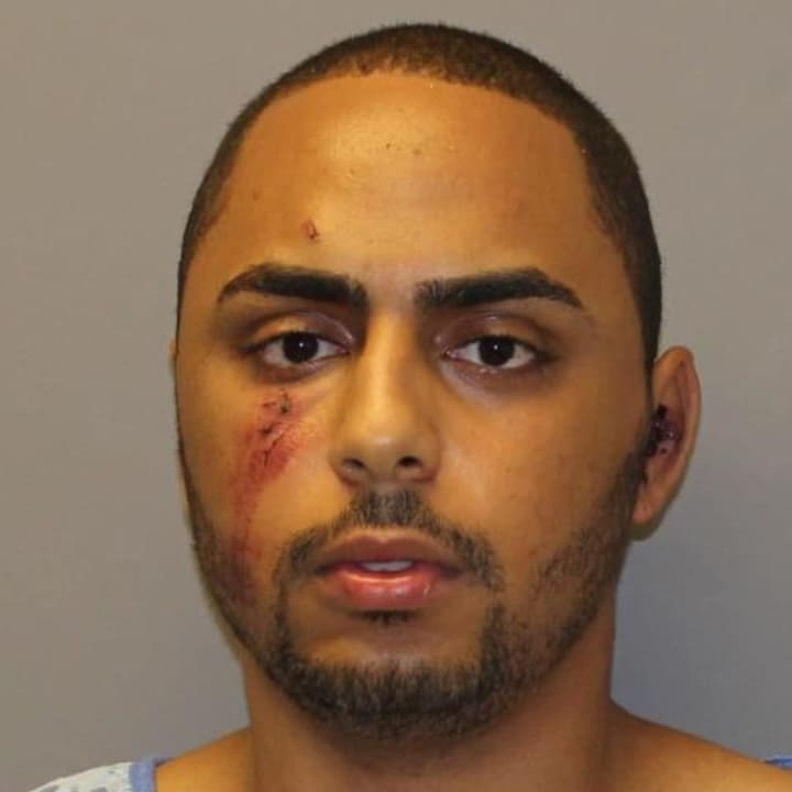 Bronx resident Johuan Ramos, 28, led police on a nine-hour manhunt after abducting his victim and fleeing on I-87 in Yonkers.