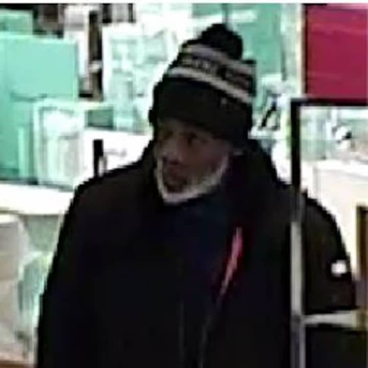A man is wanted by Suffolk County Crime Stoppers for allegedly stealing from Macy&#x27;s in the South Shore Mall in Bay Shore.