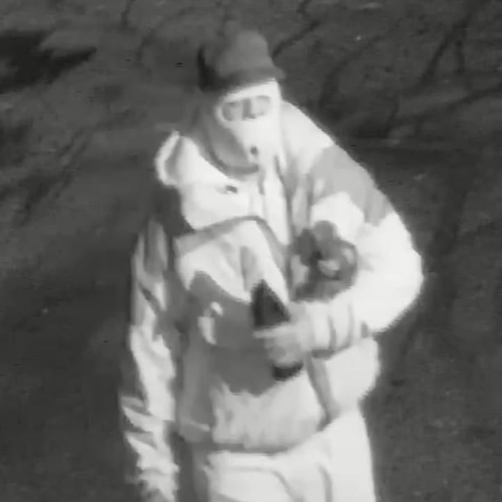 Suffolk County Crime Stoppers and Suffolk County Police Arson Section detectives are seeking the public’s help to identify and locate the man who attempted to set a building on fire in Mastic last year.