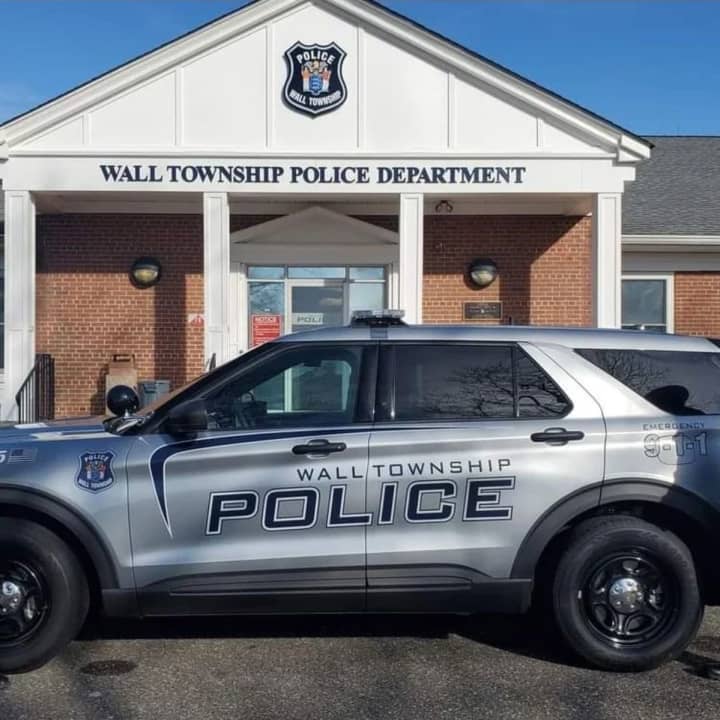 A crusier outside of the Wall Township (NJ) Police Department.