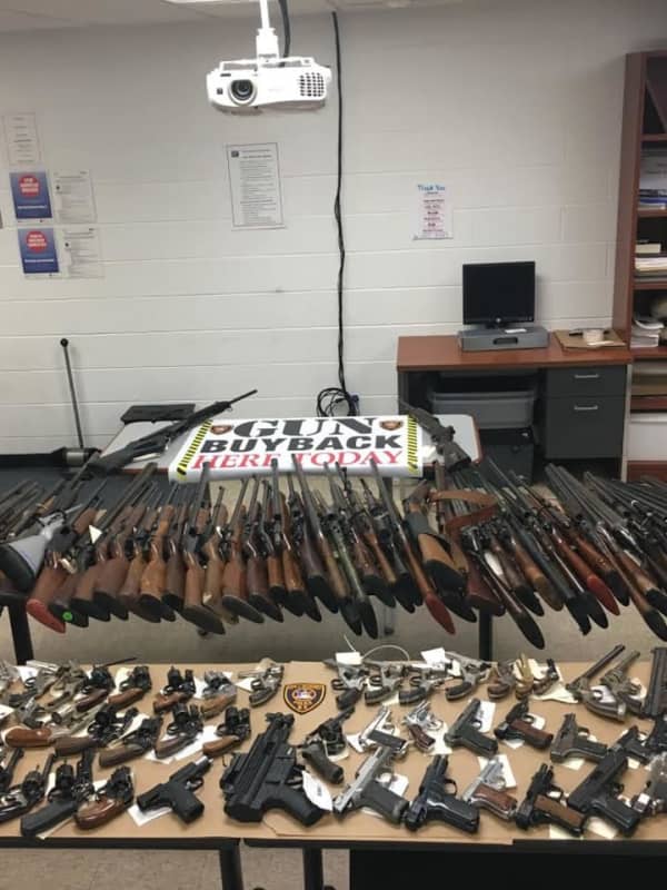 Nearly 200 Handguns, Rifles Now Off The Streets After Buyback In Peekskill