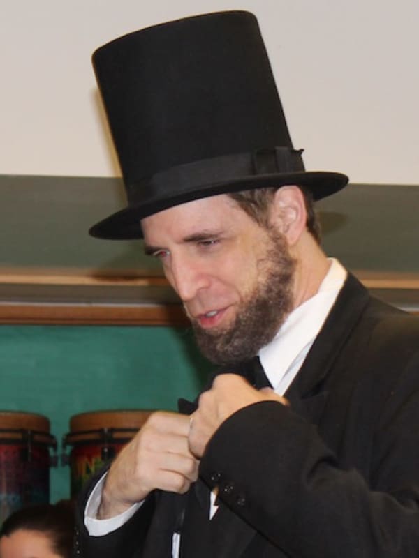 'Abraham Lincoln' Visits Katonah-Lewisboro Schools