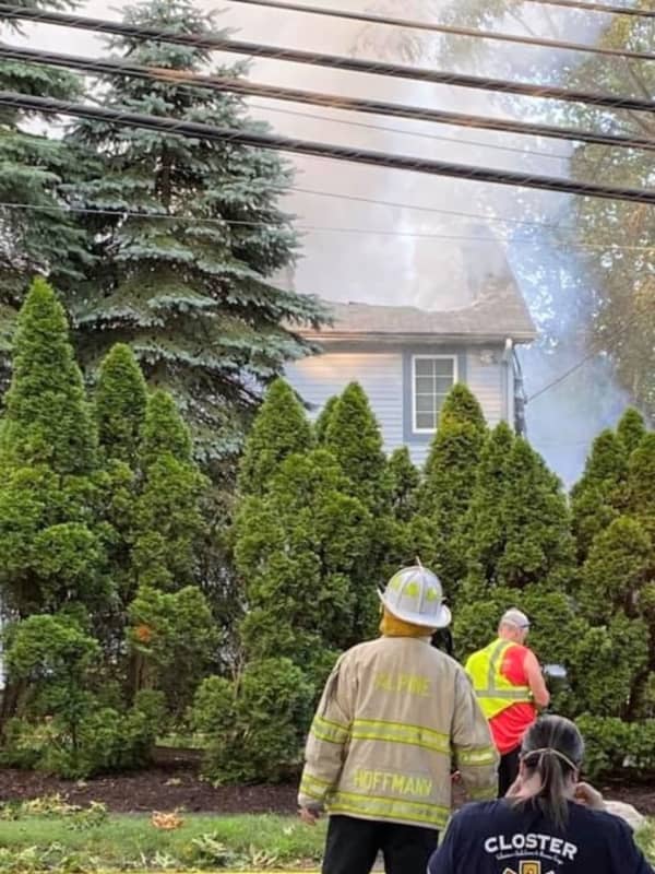 Fire Ravages Closter Home