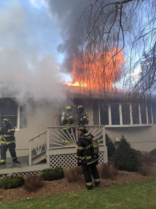 Fire Tears Through Sussex County Home
