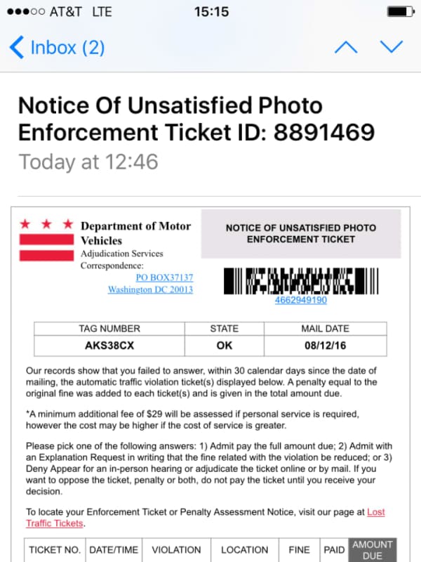 Connecticut State Police Warn Residents About Traffic Ticket Scam