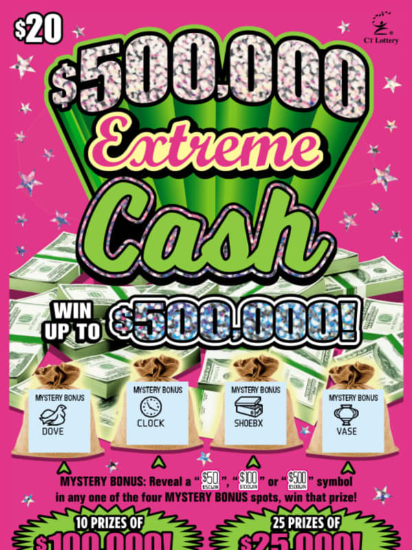 Fairfield County Woman Is $500,000 CT Lottery Winner