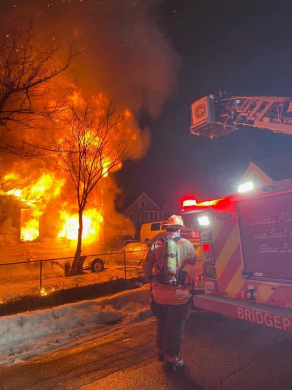Firefighters Battle Pair Of Overnight Two-Alarm Blazes In Bridgeport