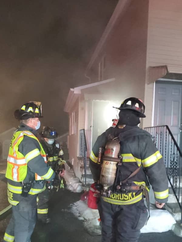 Gas-Fed Fire Kitchen Fire Displaces Fairfield County Family
