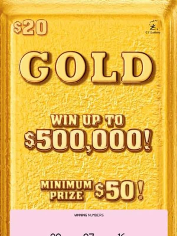 Man Wins $500K On CT Lottery Scratch-Off Ticket