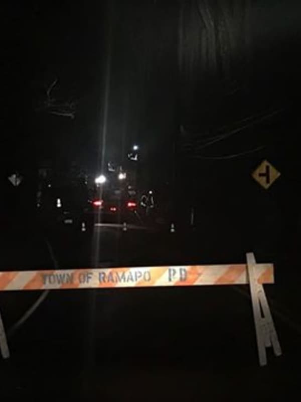 Car Goes Off Road, Striking Utility Pole In Rockland