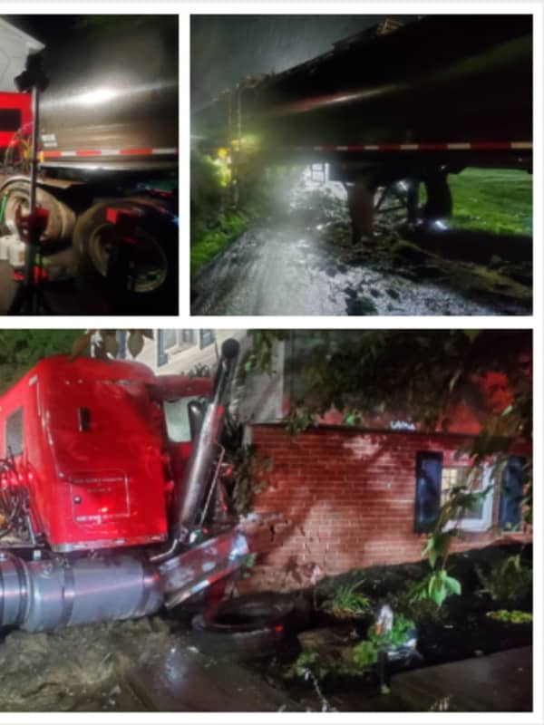 Tractor-Trailer Driver Hospitalized After Slamming Into Lititz Home (PHOTOS)