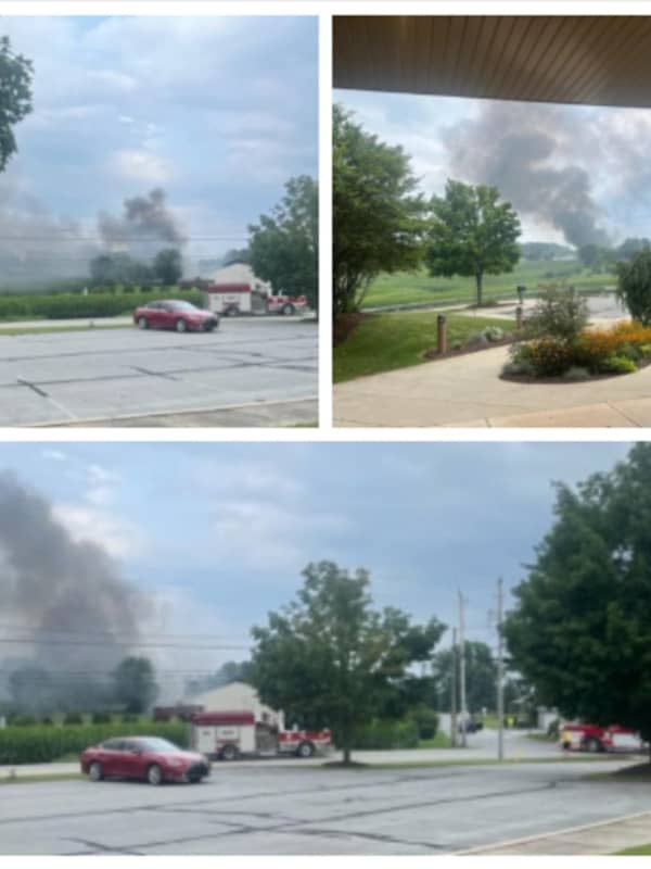 Active Fire Near Township Building In York County (PHOTOS)