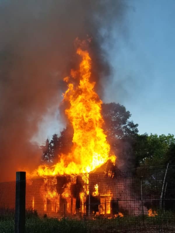 Early Morning Fire Destroys CT Barn, Apartment