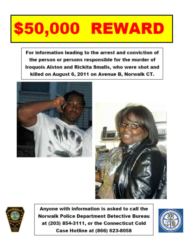 $50,000 Reward Being Offered In Fairfield County Double Homicide Case