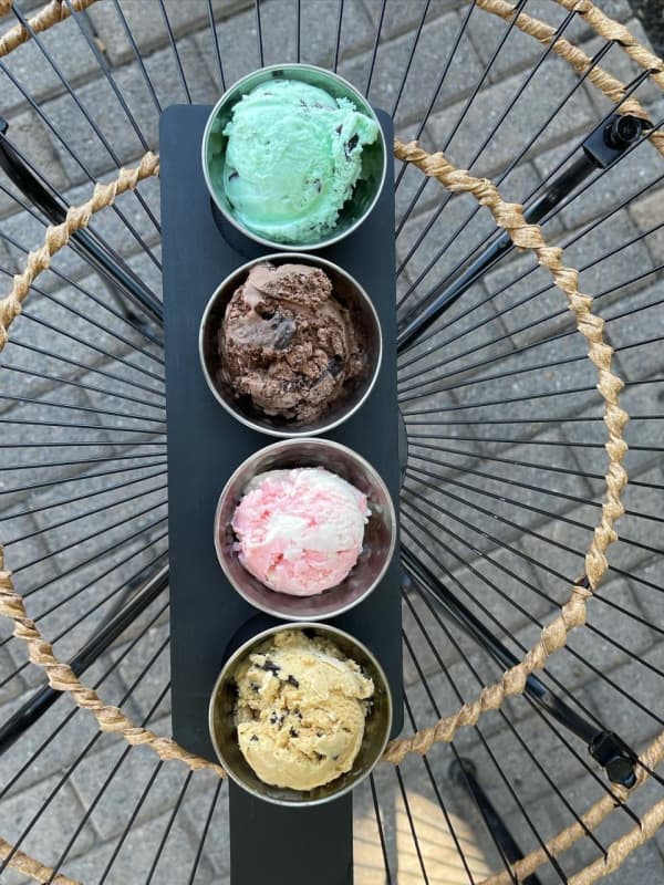 Newly Opened Flemington Ice Cream Shop Features Flights With All Your Favorite Flavors