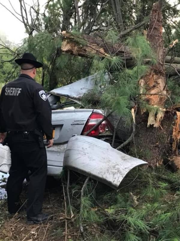 Poughkeepsie Man Seriously Injured After Crashing Into Tree