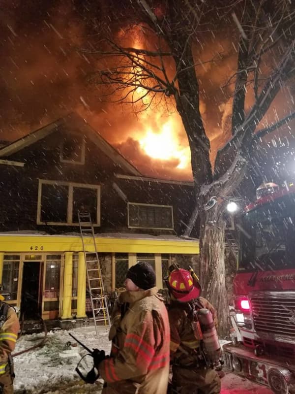 Historic Newburgh Home Damaged In Fire