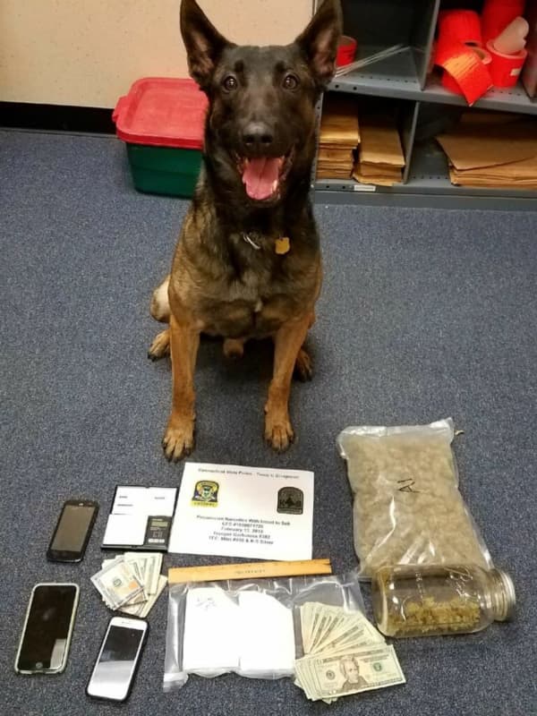 Narcotics, Cash Seized Following Vehicle Stop Near Fairfield County Border