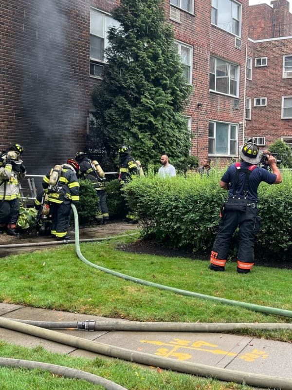 70 Residents Evacuated After Fire At Long Island Plaza Apartment Complex