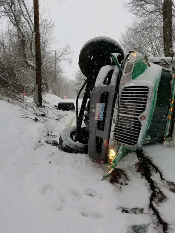Fairfield Crash Among Several On Snowy Area Roadways
