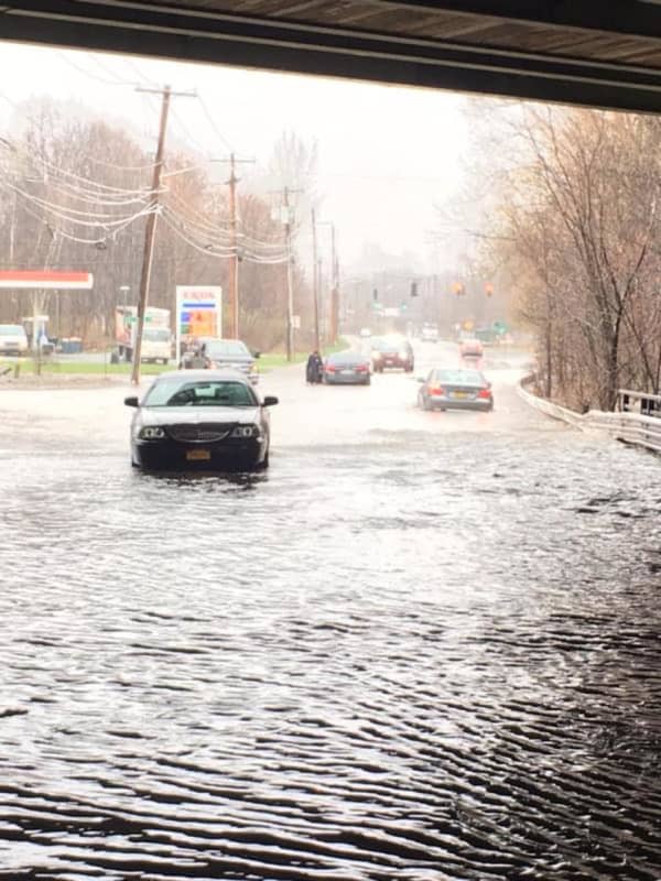 Clarkstown Closes Numerous Road Due To Flooding