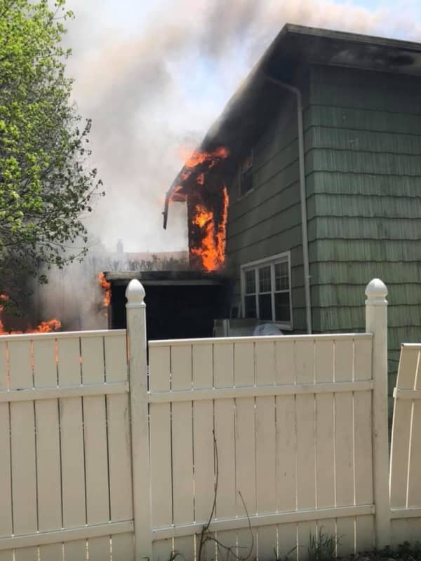 Propane Tank Explosion Causes Rockland House Fire
