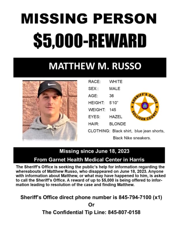 New Update - 36-Year-Old Goes Missing From Hospital In Region: Reward Now Offered In Case
