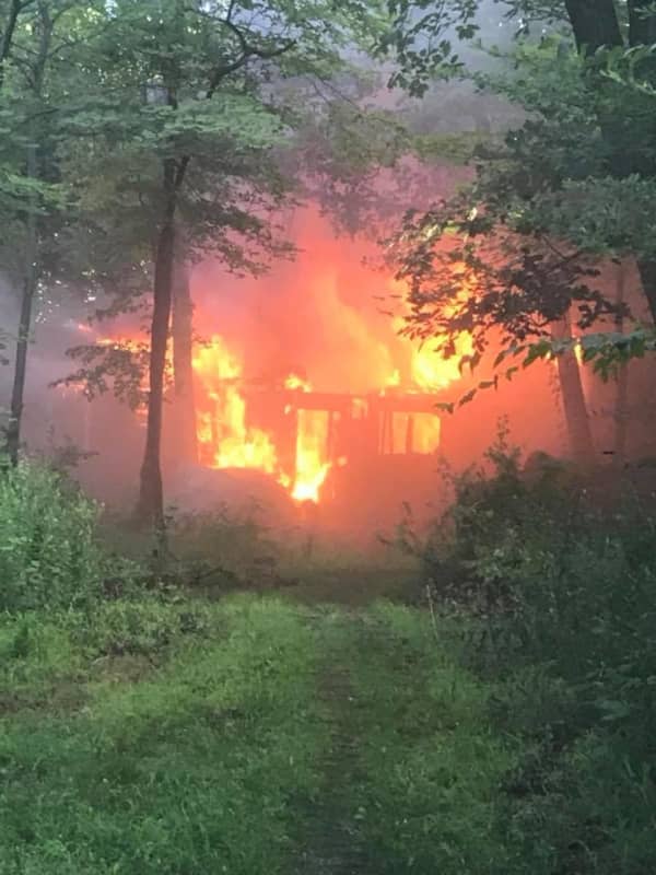 Raging Fire Destroys Cottage At Russian Orthodox Convent In Nanuet