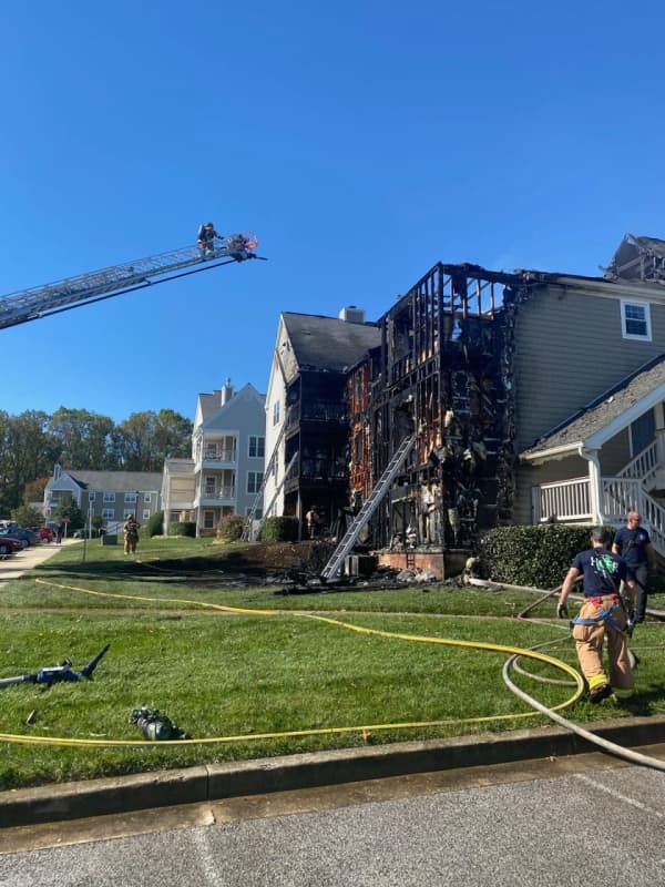 Apartment Building Partially Collapses; $1.5M In Damages Reported In Laurel: Fire Officials