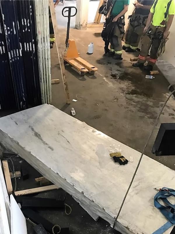 Worker, 51, At Fair Lawn Warehouse Rescued After 6,300 Pounds Of Granite Falls On Leg