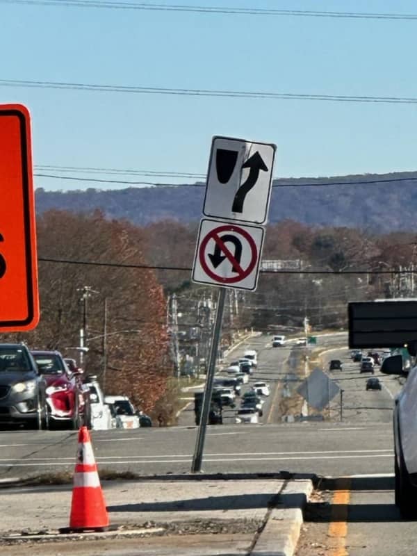 'It's About Time:' U-Turns Banned At Busy Route 46 Intersection