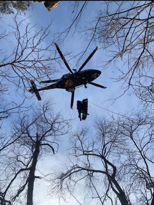 Hiker Rescued By Maryland State Police Helicopter After Plummeting 50 Feet Off Cliff (PHOTOS)