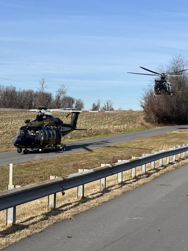 Police Helicopters Called To Scene Of Rollover Crash That Trapped Two In Frederick (DEVELOPING)