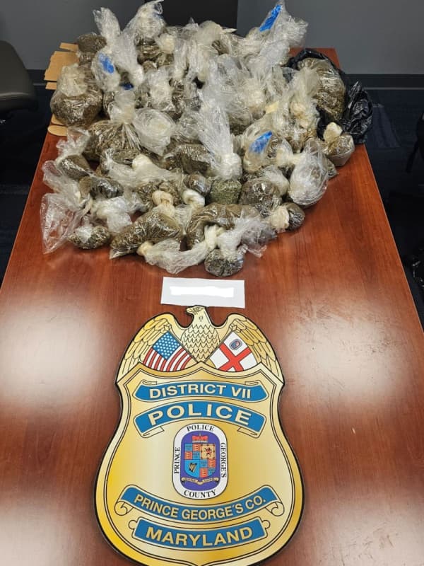 13 Pounds Of Pot Seized During Speed Enforcement Stop On Route 210 In Maryland: Police