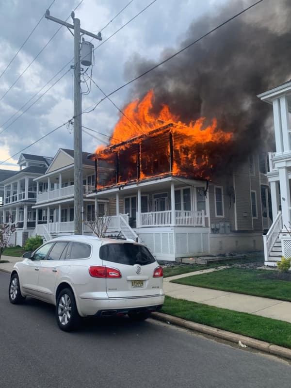 Three People Displaced, Firefighter Injured In Ocean City House Fire