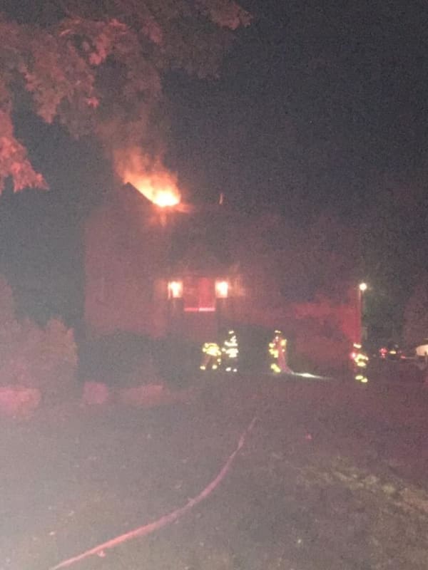 Fire Breaks Out At House Overlooking Hudson River In Cortlandt