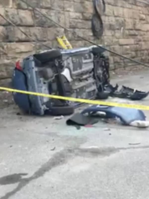 New Rochelle Man Identified As Driver Killed After Car Crashes Off Ledge