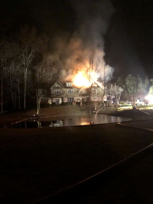 House Fire Breaks Out At Six-Bedroom Estate In Weston