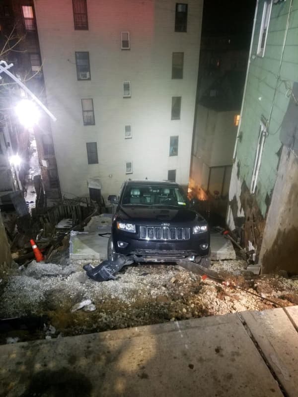 Apartment Building Evacuated In Westchester After Retaining Wall Collapses