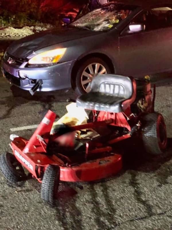 Brothers Driving Lawn Mower On Route 17 Critical After Being Hit By Car