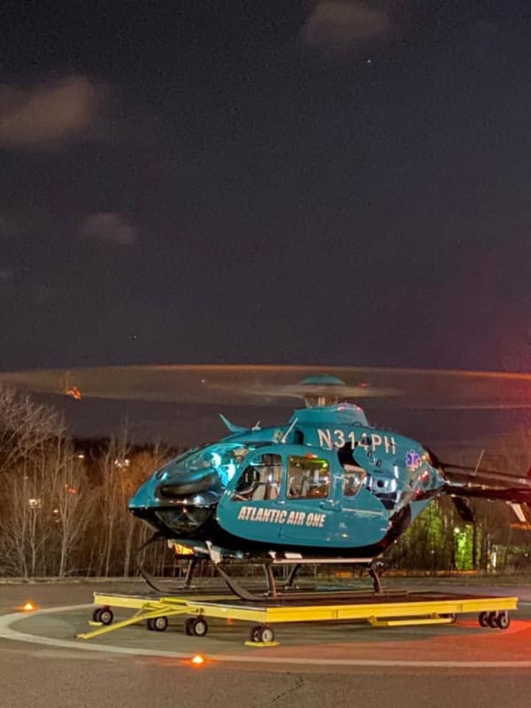 Motorcyclist Injured, Passenger Airlifted With Serious Injuries In Route 80 Tire Blowout