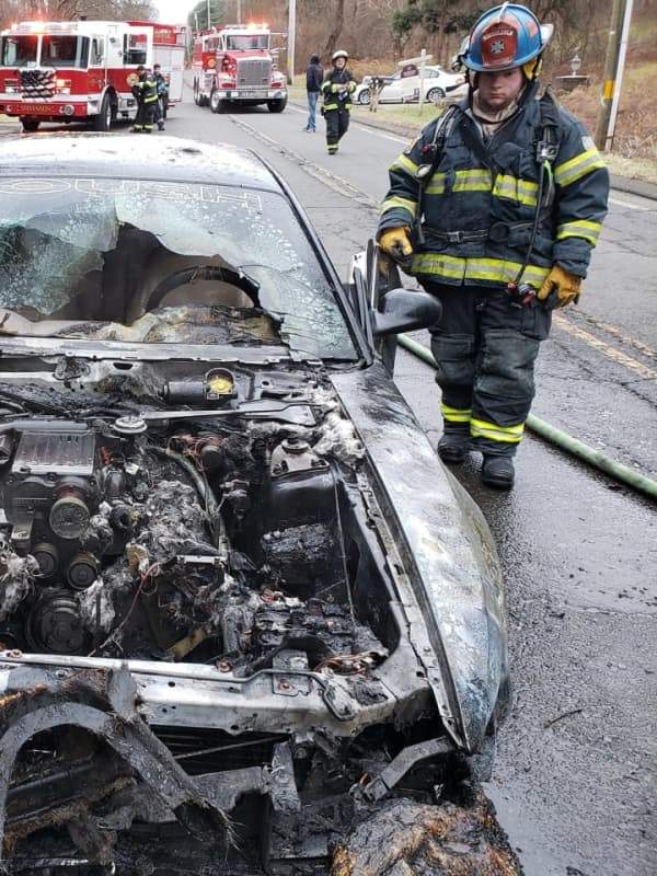 Mice Likely The Cause Of Vehicle Fire On Monroe Turnpike