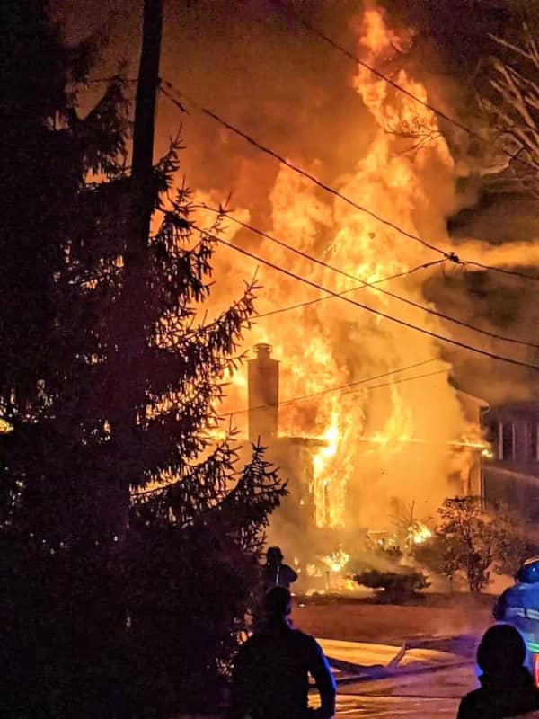 Fire Destroys Bergen County Home
